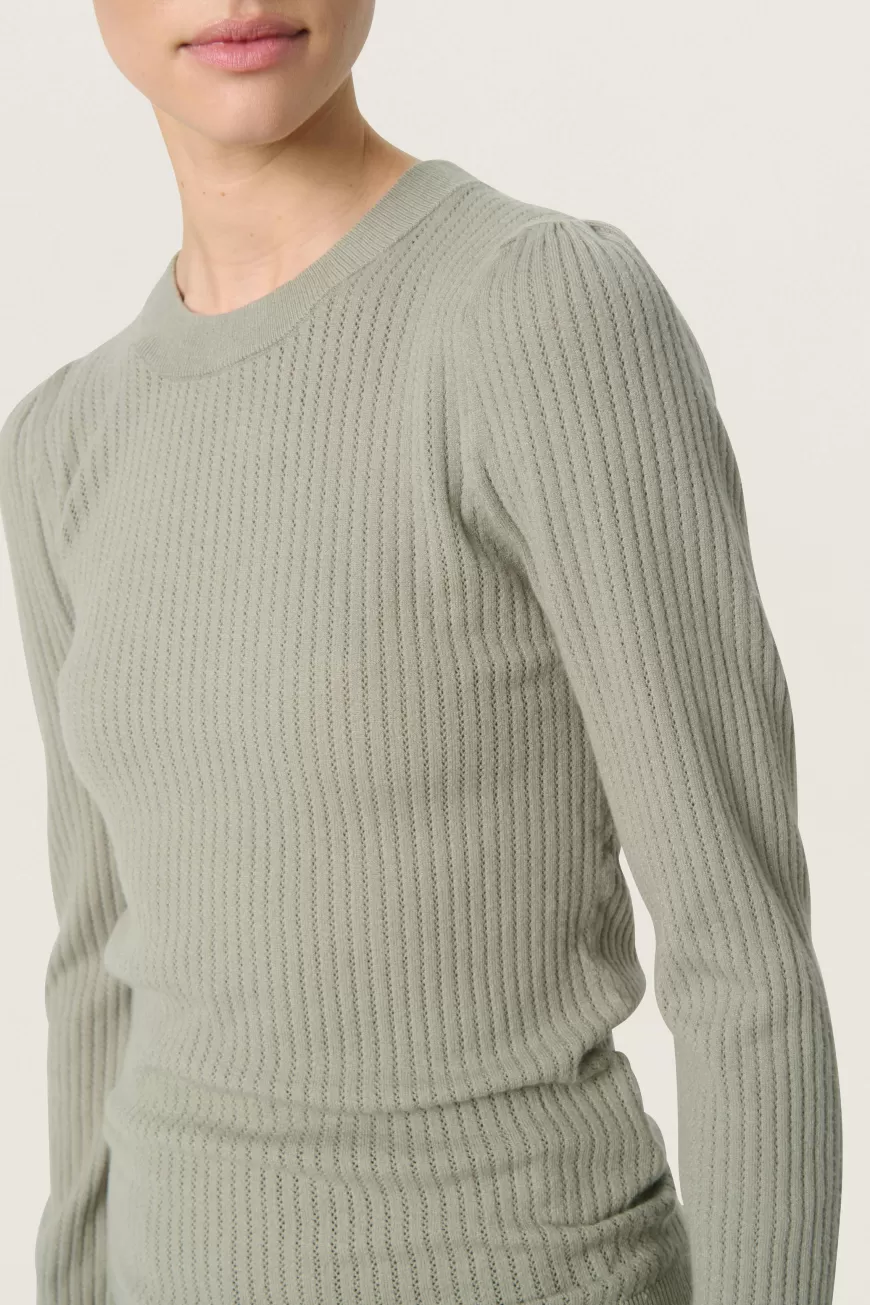Soaked in Luxury SLSpina Pullover- Strik