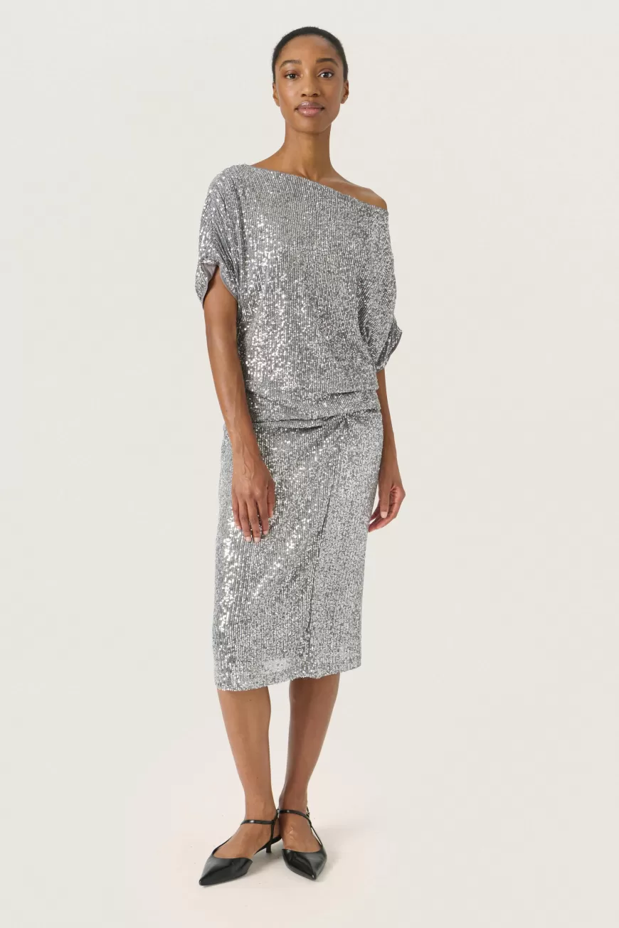 Soaked in Luxury SLSuse Bluse- Holiday Bliss | Occasionwear