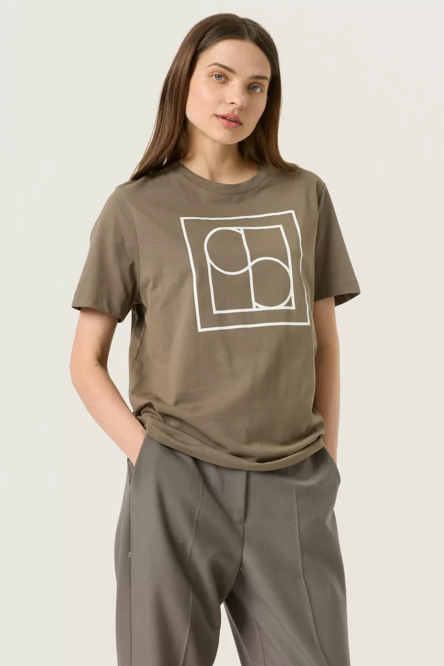 Soaked in Luxury SLVarga T-shirt- T-shirts & Toppe