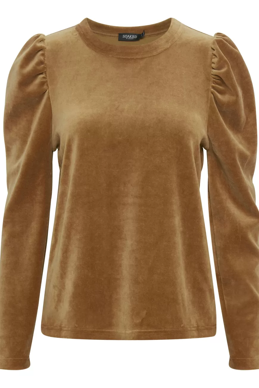 Soaked in Luxury SLVelvetina Bluse- T-shirts & Toppe