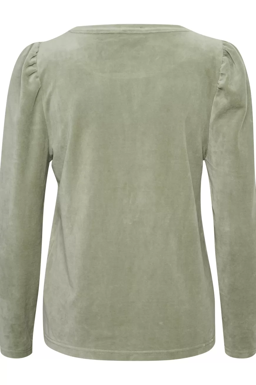 Soaked in Luxury SLVelvetina Bluse- T-shirts & Toppe