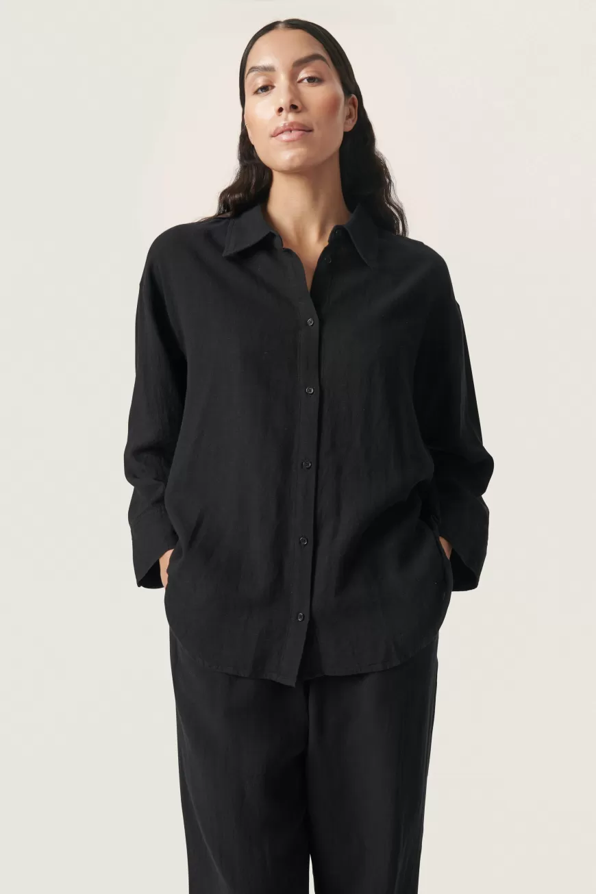 Soaked in Luxury SLVinda Skjorte- Skjorter & Bluser