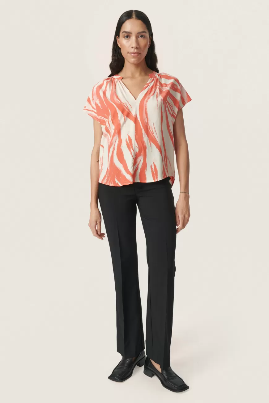 Soaked in Luxury SLWynter Bluse- Skjorter & Bluser