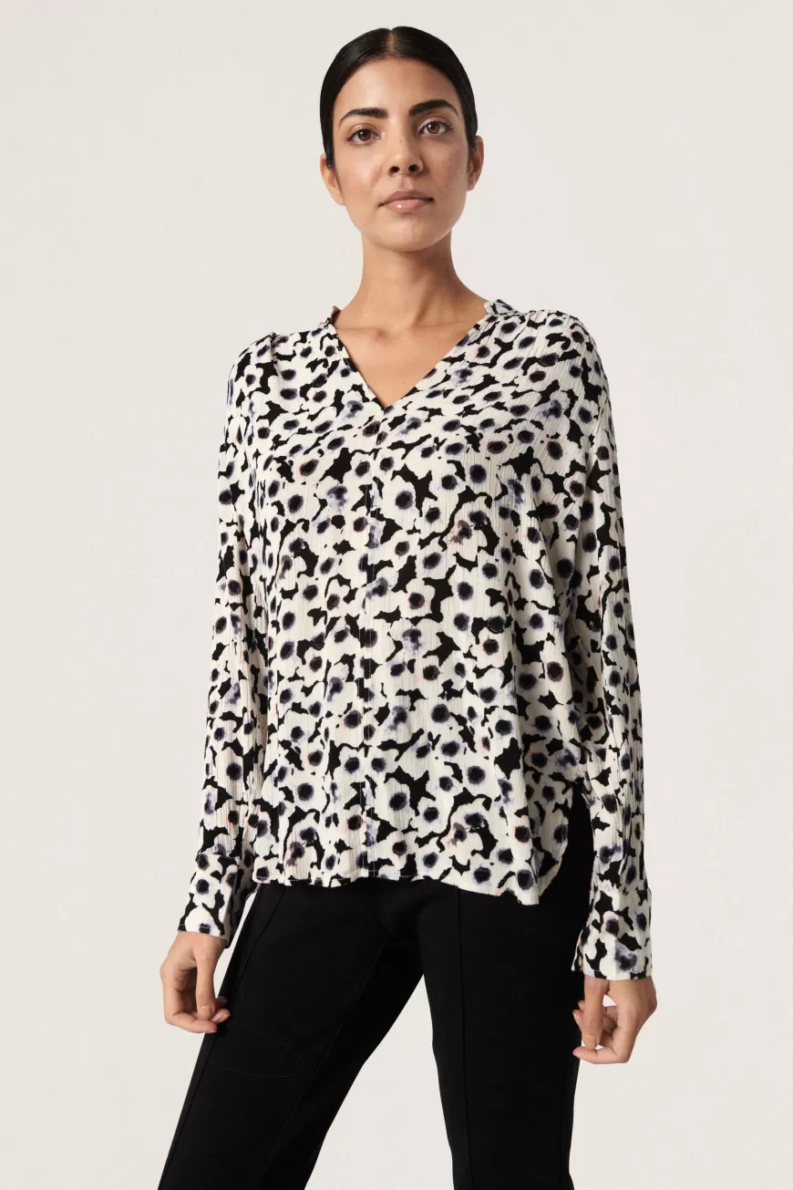 Soaked in Luxury SLZaya Bluse- Skjorter & Bluser