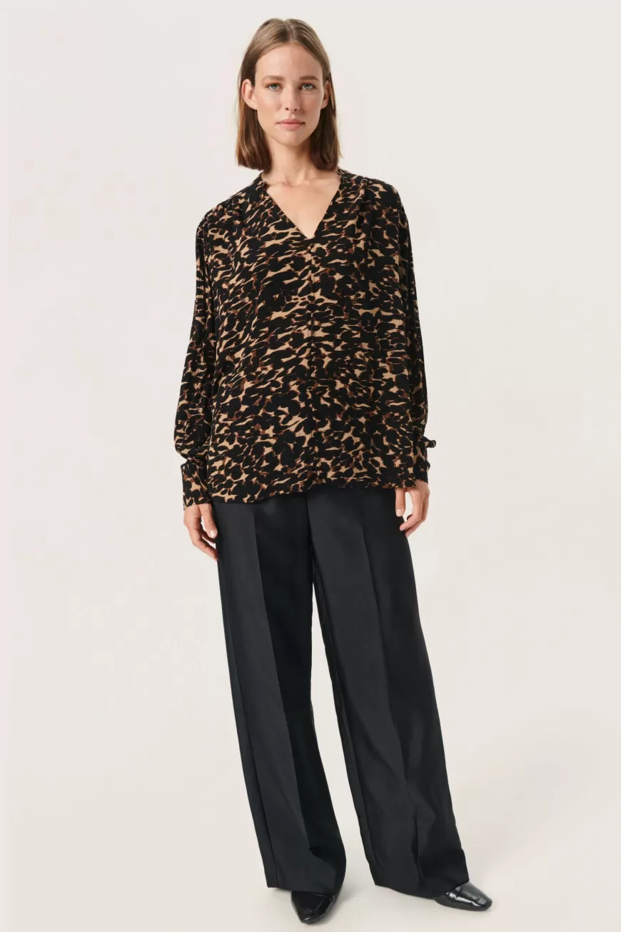 Soaked in Luxury SLZaya Bluse- Skjorter & Bluser