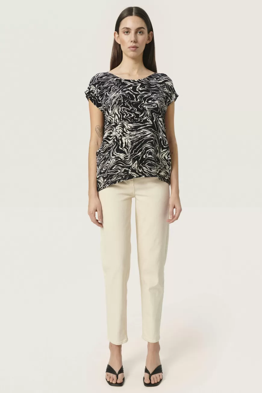 Soaked in Luxury Zaya Bluse- Skjorter & Bluser